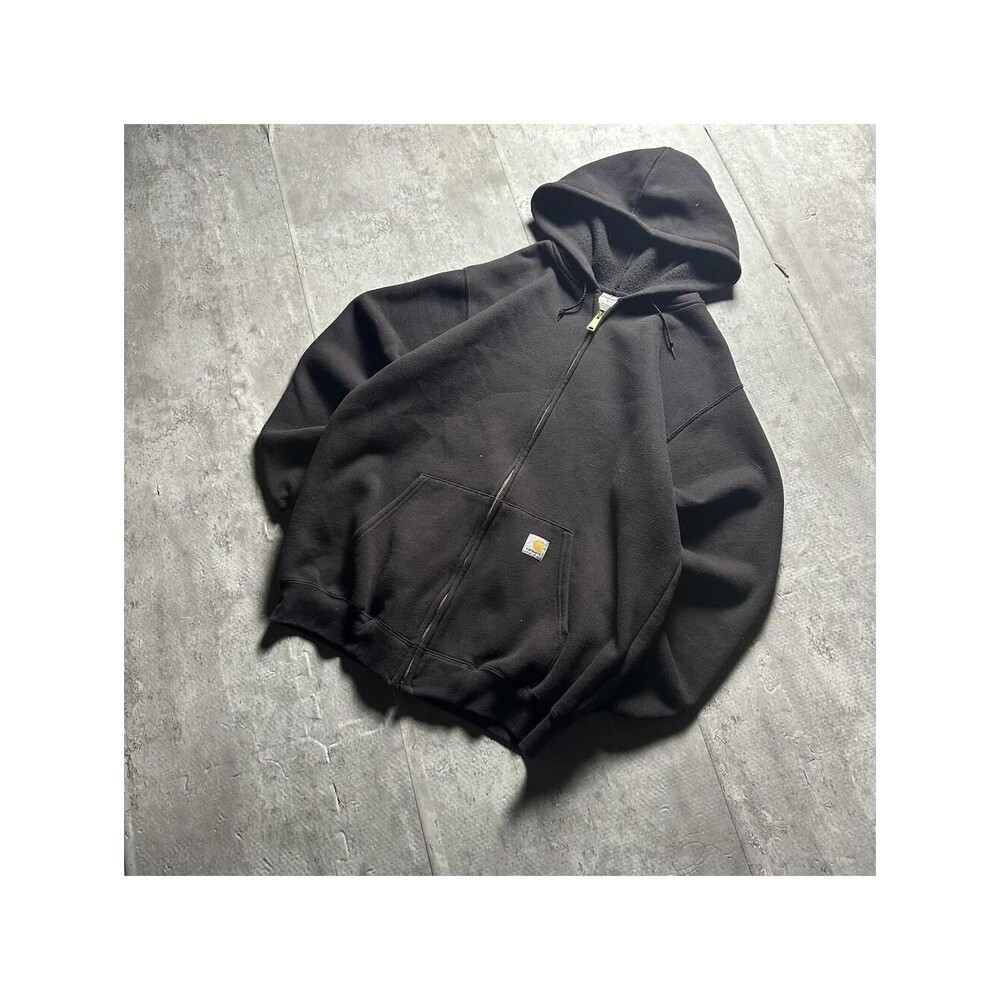 vintage 2000s Carhartt mens brown zipup size large